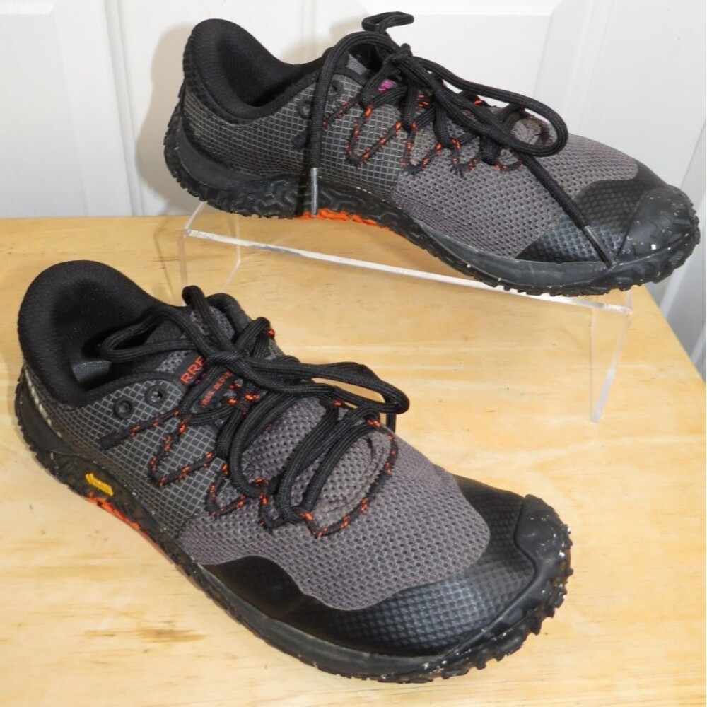 Merrell Trail Glove 7 Running Shoes Minimalist Black/Multi Women's Size 7.5